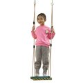Playberg Adjustable Plastic Standing Swing, Outdoor Kids Playground Swing, Green QI003584.GN